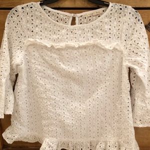 White long sleeve shirt